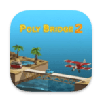 Poly Bridge 2 For Mac桥梁建造模拟游戏 V1.01