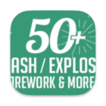 Splash Explosion 4K For Mac 51个圆圈扩散飞溅爆炸MG动画图形4K视频素材（带透明通道）