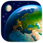 Earth 3D For Mac 一款3D地球模拟工具 V8.1.3